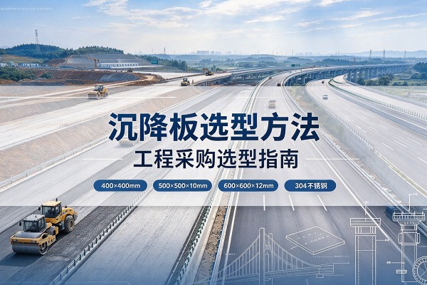 五通桥沉降板选择方法