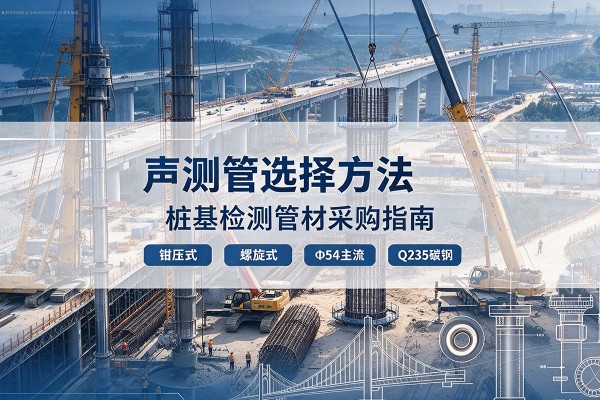 五通桥声测管选型标准
