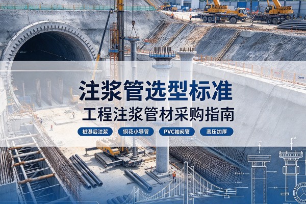 五通桥注浆管选型标准