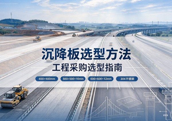 五通桥沉降板选择方法