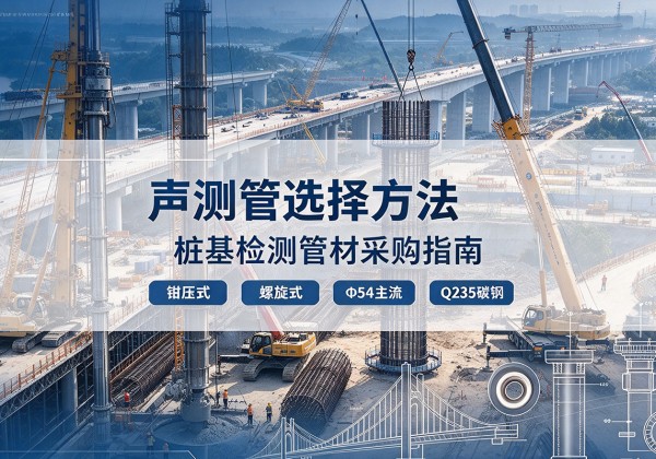 五通桥声测管选型标准