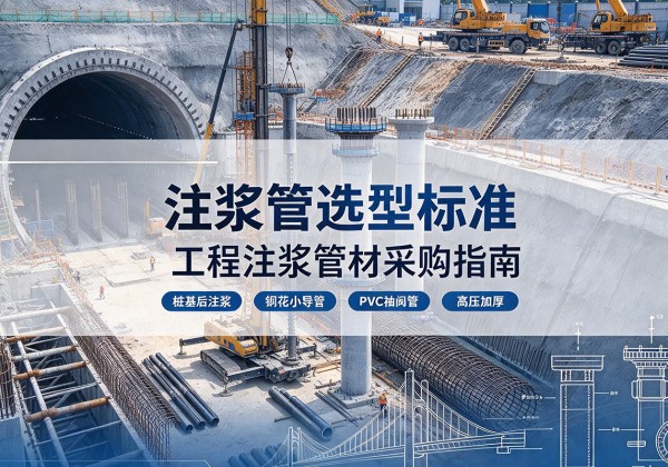 五通桥注浆管选型标准